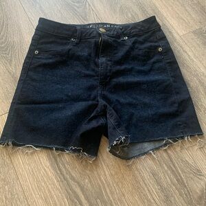 American Eagle High Waist Stretchy Jean Shorts Size 10